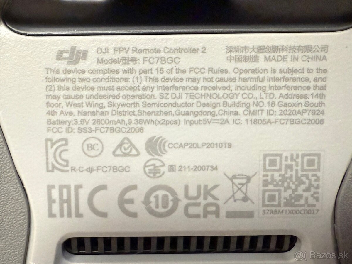 Predám DJI FPV REMOTE CONTROLLER 2 - 3