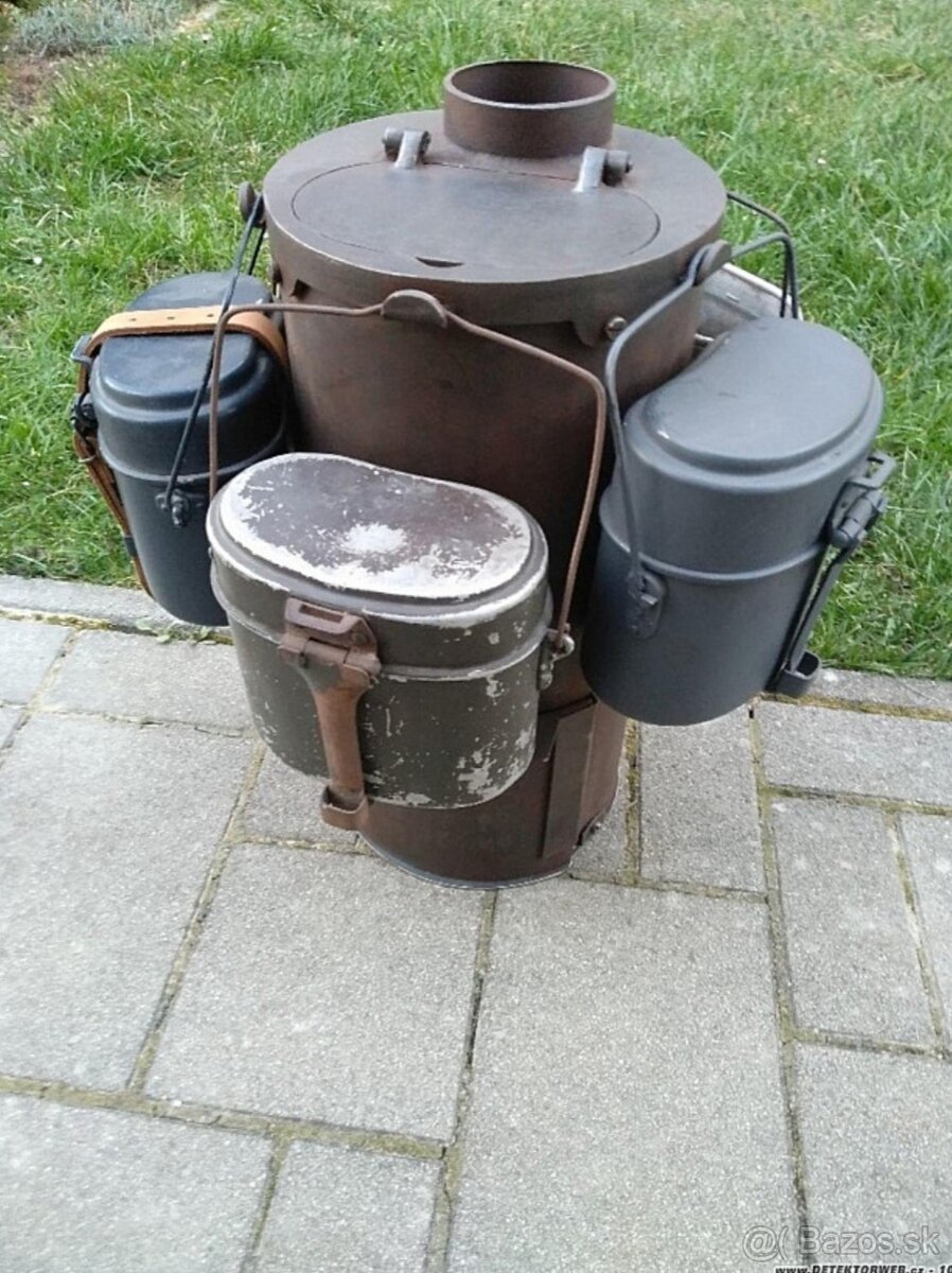 Wehrmacht zákopová piecka Bunkerhofen - 3