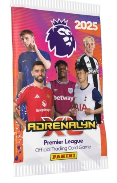 PREMIER LEAGUE Adrenalyn XL 2025 - 3 + 1 GRÁTIS balíček - 3