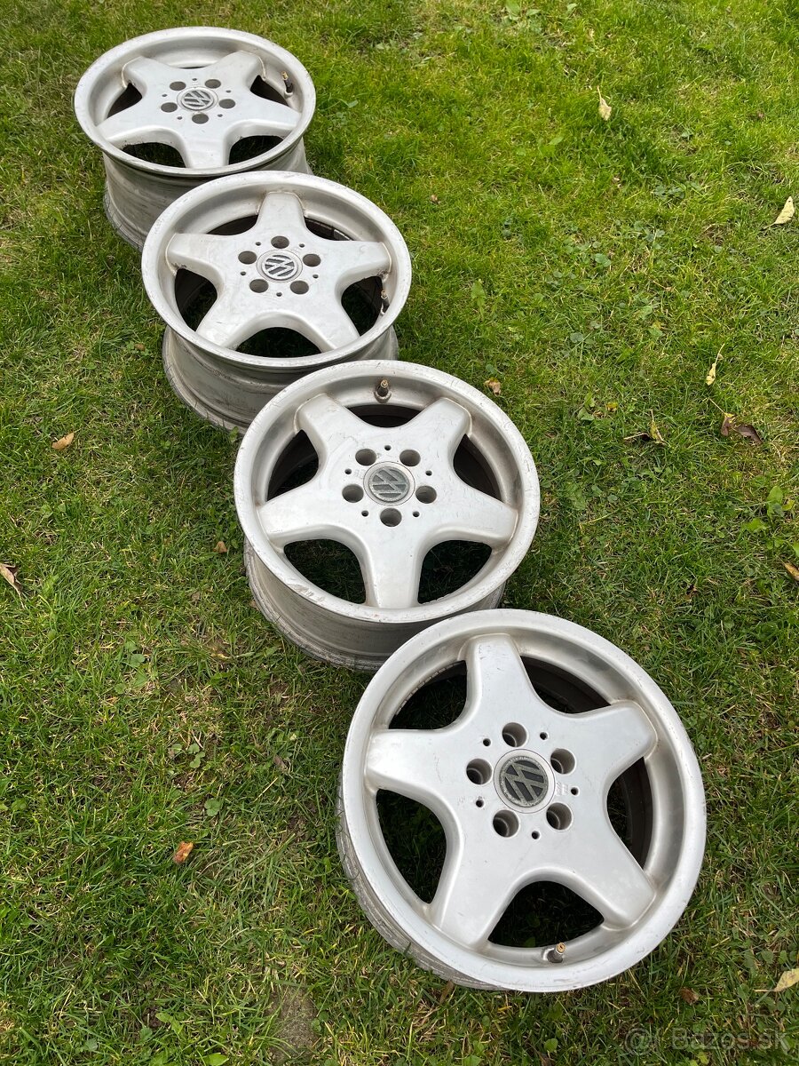 Originálne VW hliníkové disky – 5 lúčové (Star design) - 3