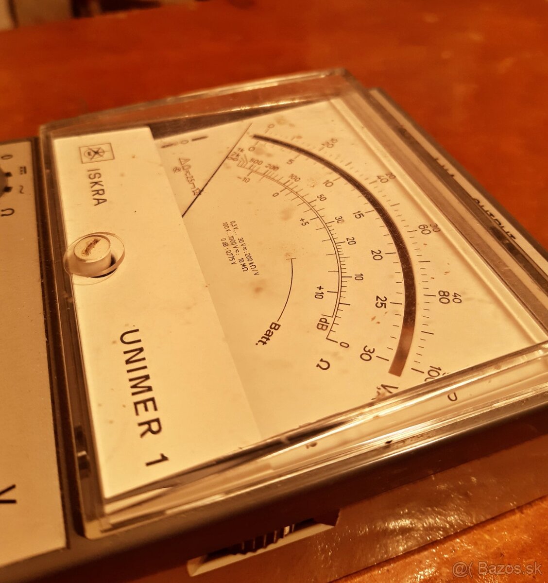 Funkční multimetr Iskra UNIMER 1 z roku 1972 - 3