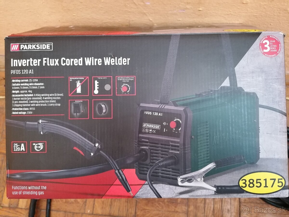 Invertorova zváračka Parkside PFDS 120 A1 - 3