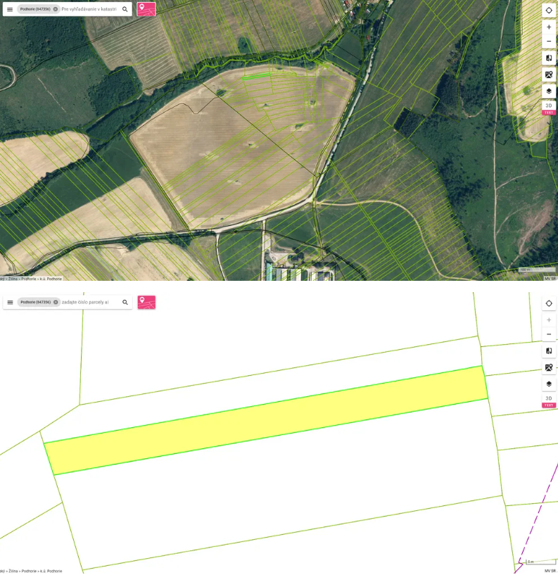 Slnečné pozemky v obci Podhorie - 3