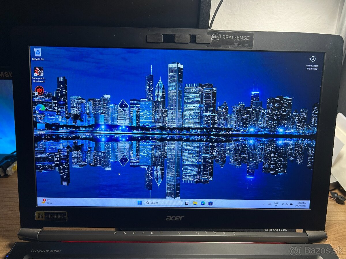 ACER NITRO - INTEL i7, 16GB RAM, 500GB SSD, NVIDIA - 3