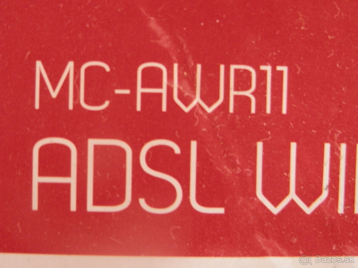 ADSL modem Modecom MC-AWR11 ČISTO NOVÝ - 3