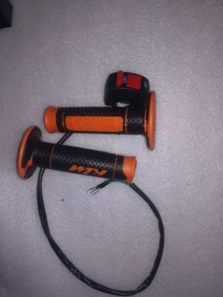 KTM motocross Gripy a vypinač - 3