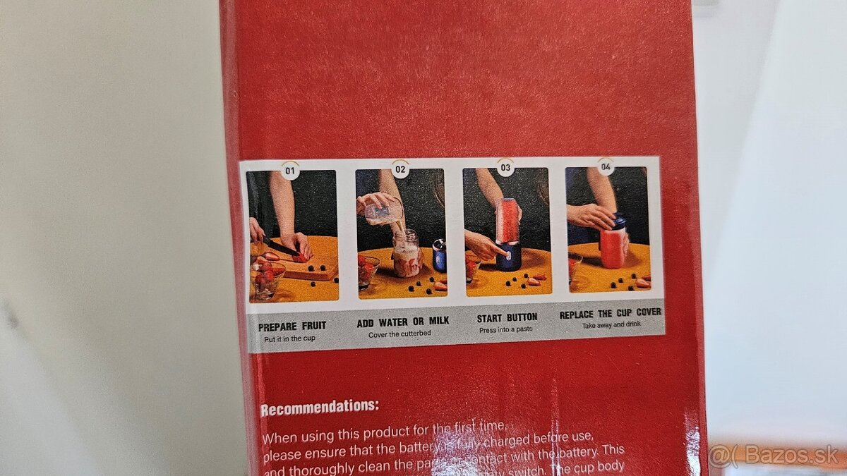 Smoothie maker, mini mixér - 3