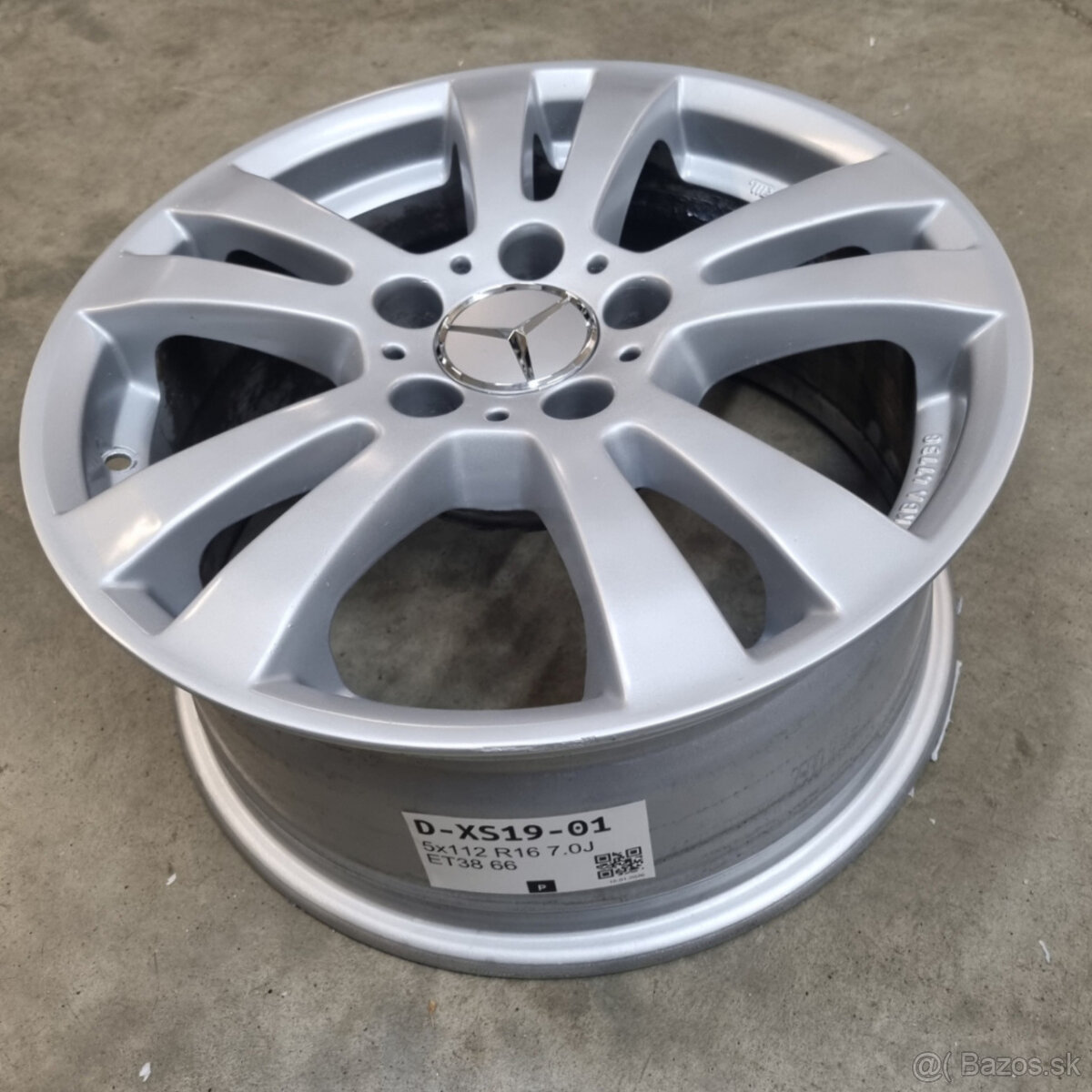 Hliníkové disky 5x112 R16 7J ET38 - 3