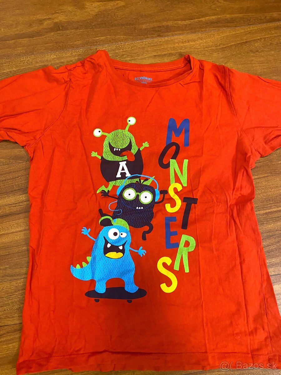Bavlnené tričko Monsters, 146-152 cm - 3