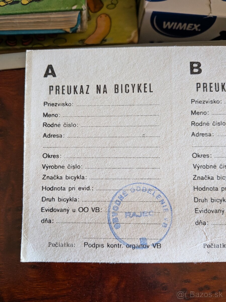 Preukaz na bicykel - 3