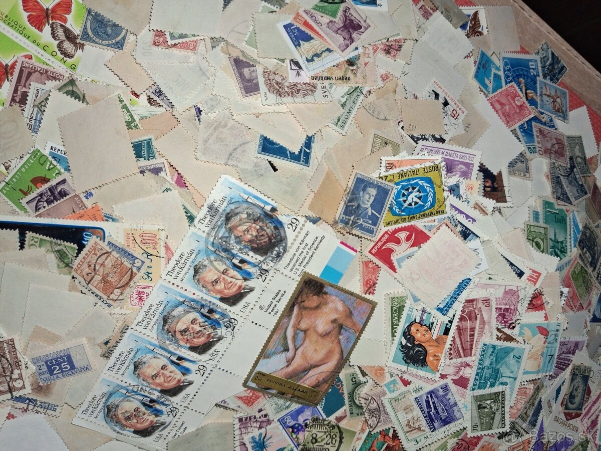 Známky mix 0,500kg 2 - 3