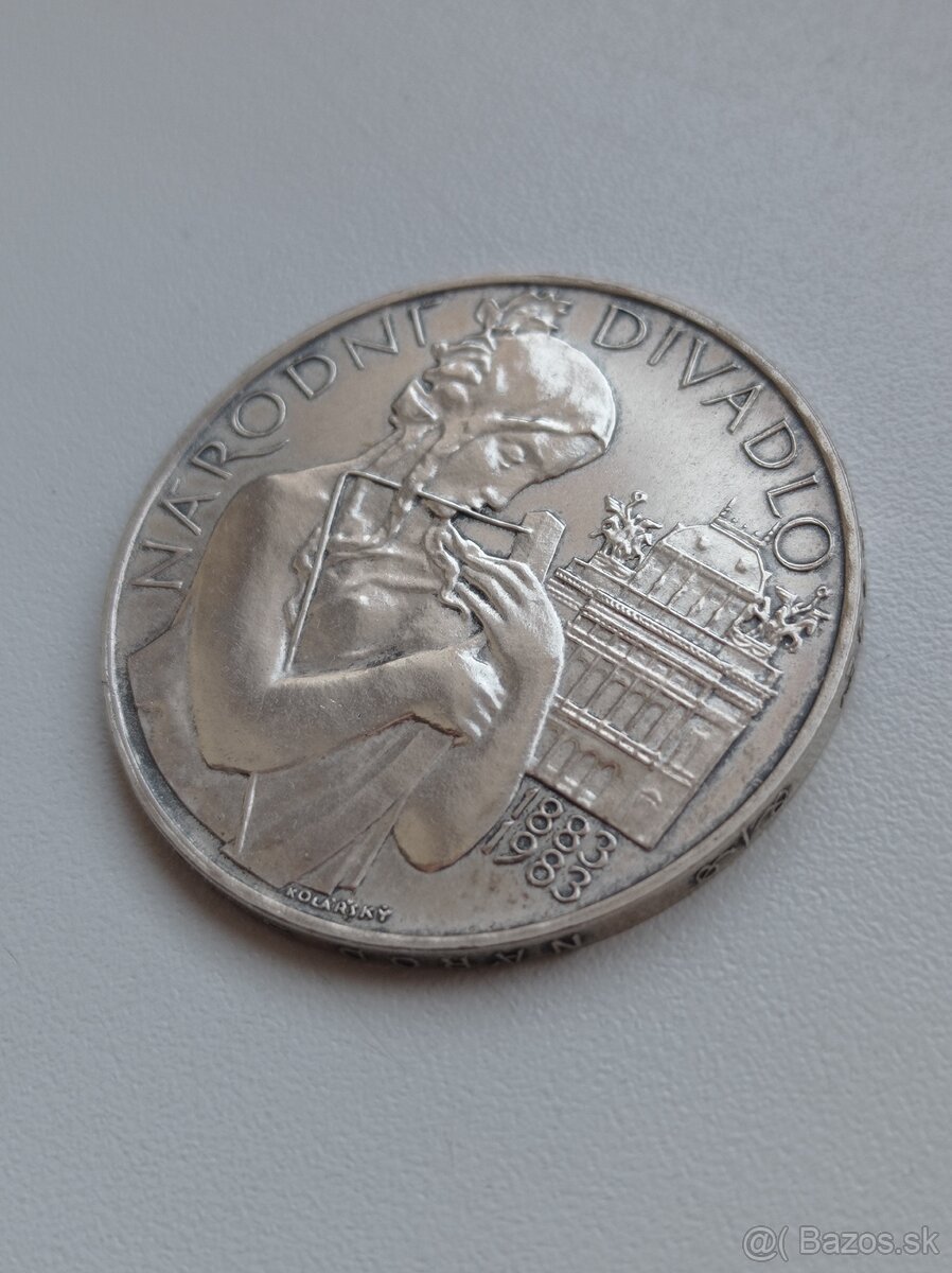 500 kčs 1983 Národné Divadlo - Československo - 3