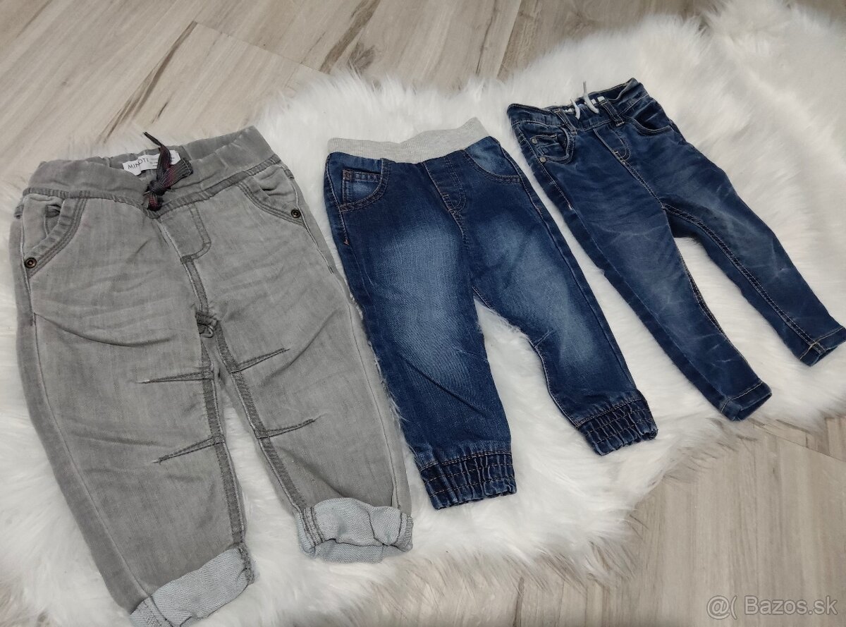 3x outfit veľkosť 80 - 3