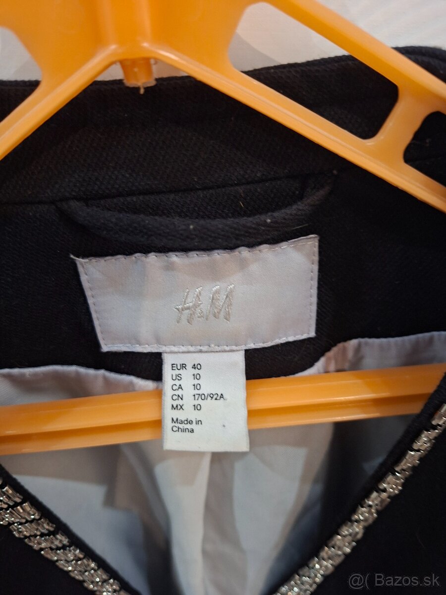 Cierne sako H&M velkost S - 3