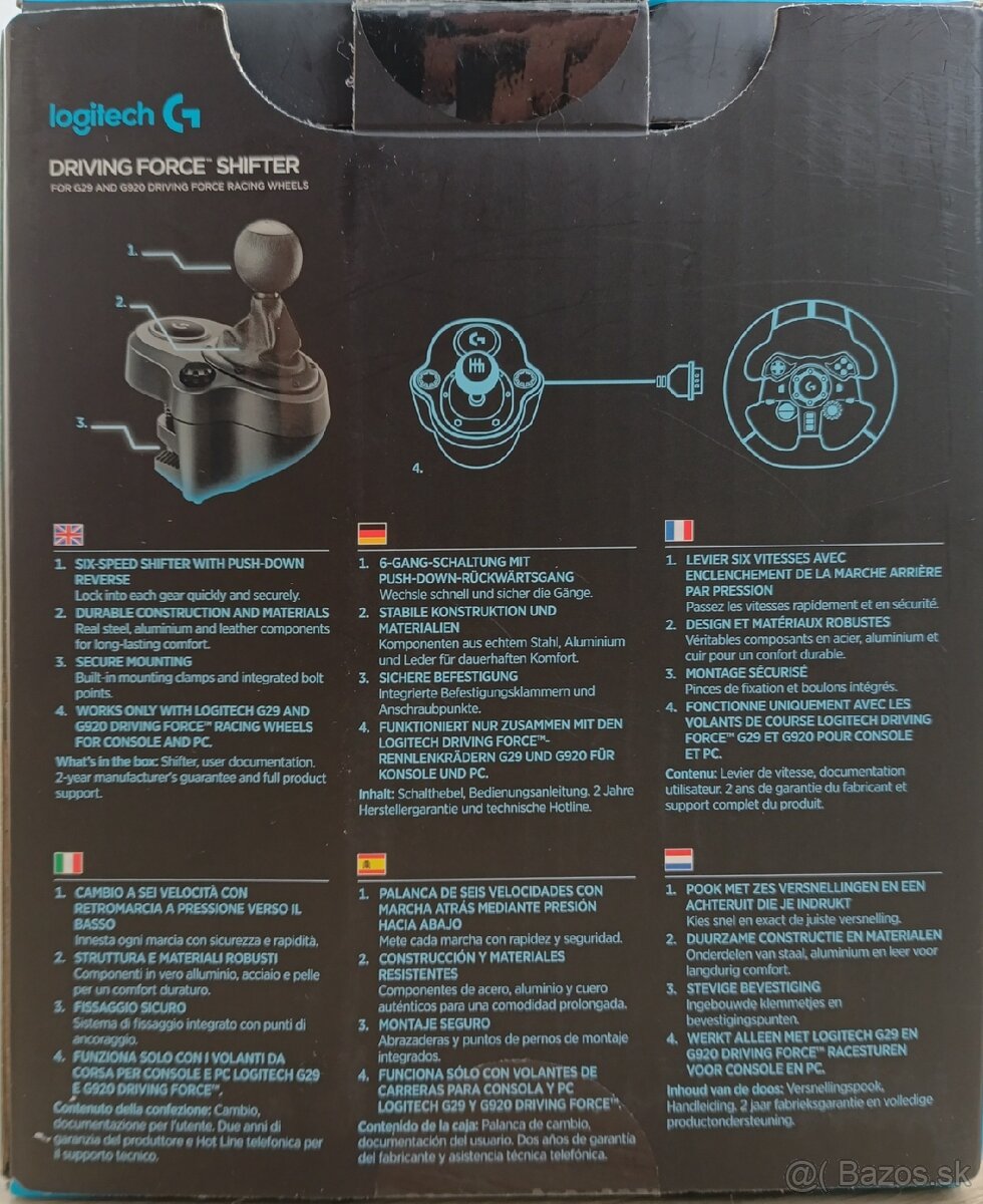 Prevodovku na volant
- 3