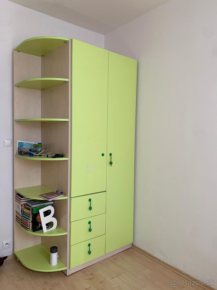 Dvojposchodová posteľ a doplnky - 3