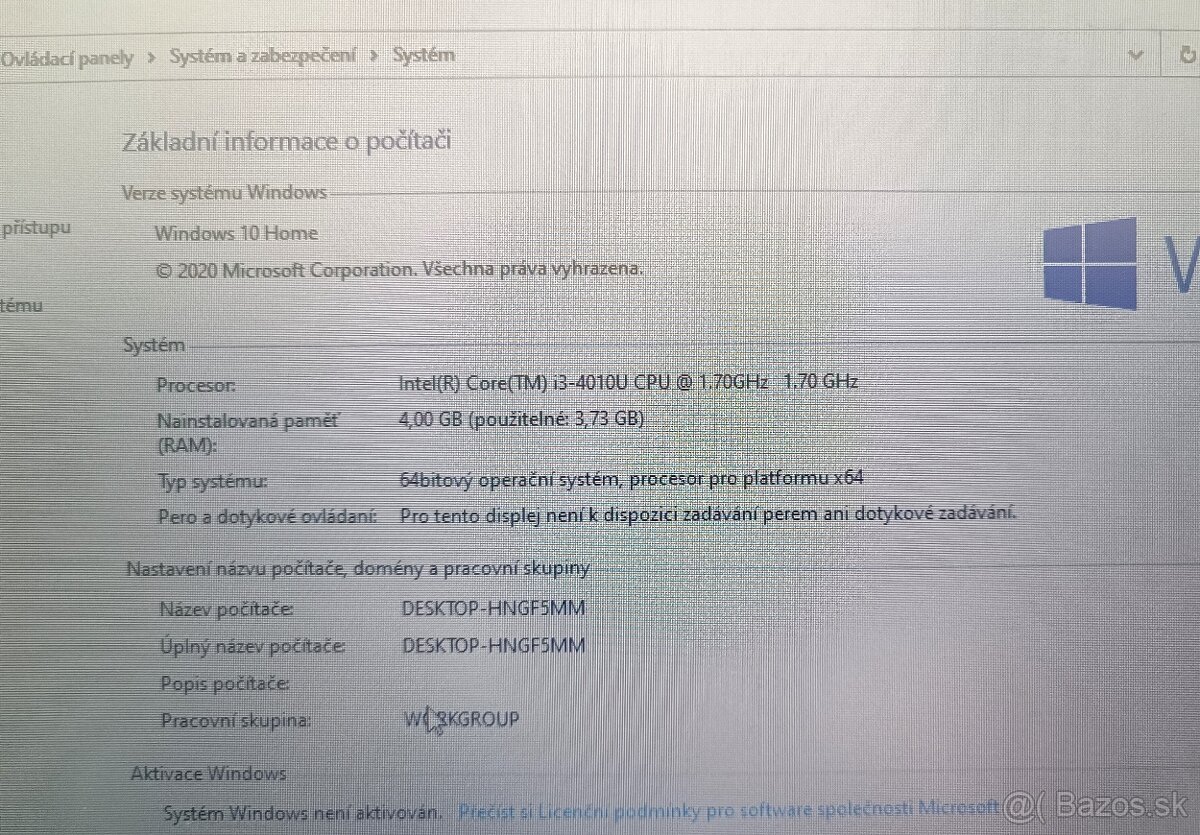 Notebook Lenovo IdeaPad U330p /i7-3687U / 8GB RAM /SSD 240GB - 3