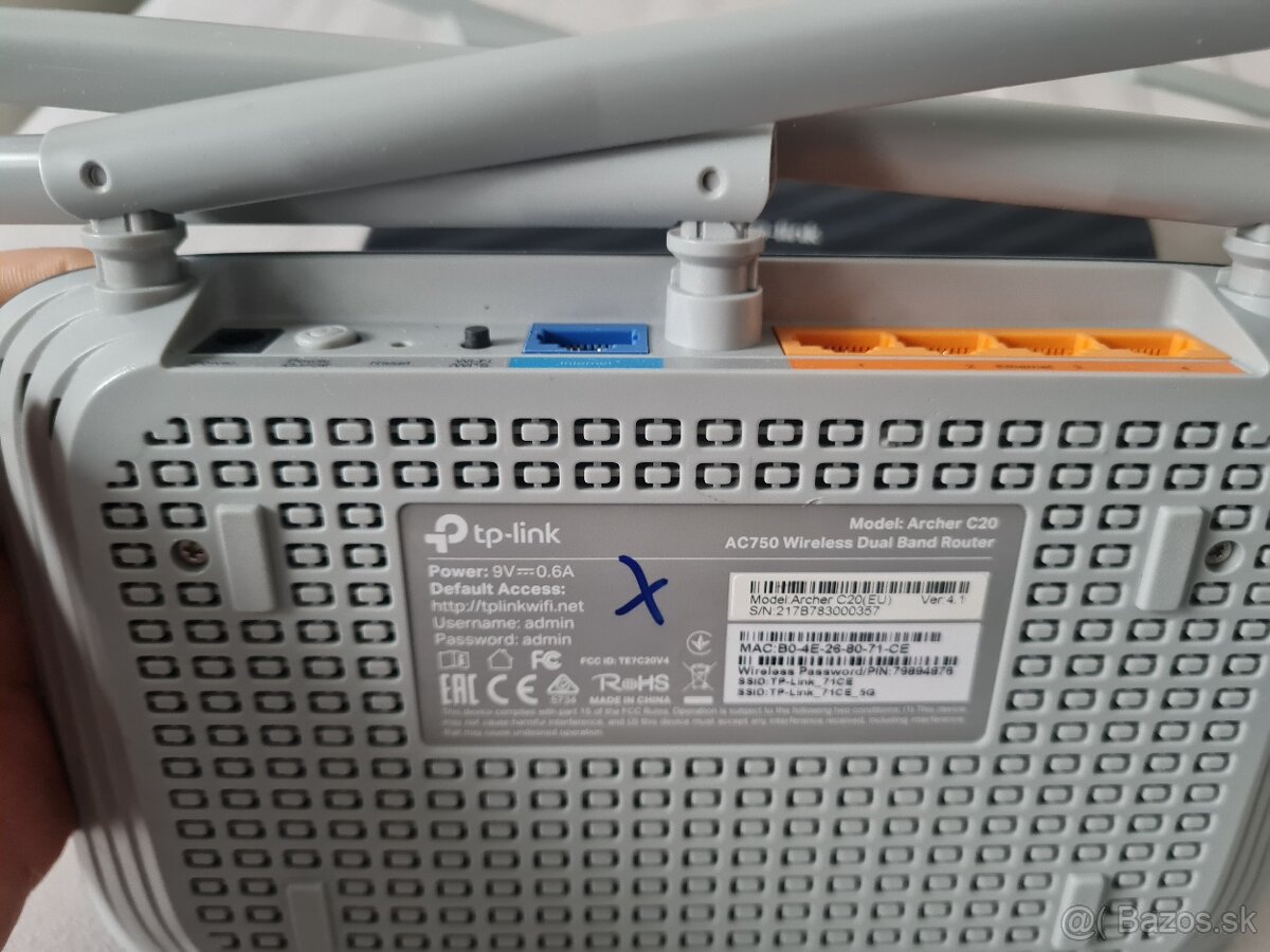 TP-Link Archer C20 ver. 4.1 cena za všetko - 3