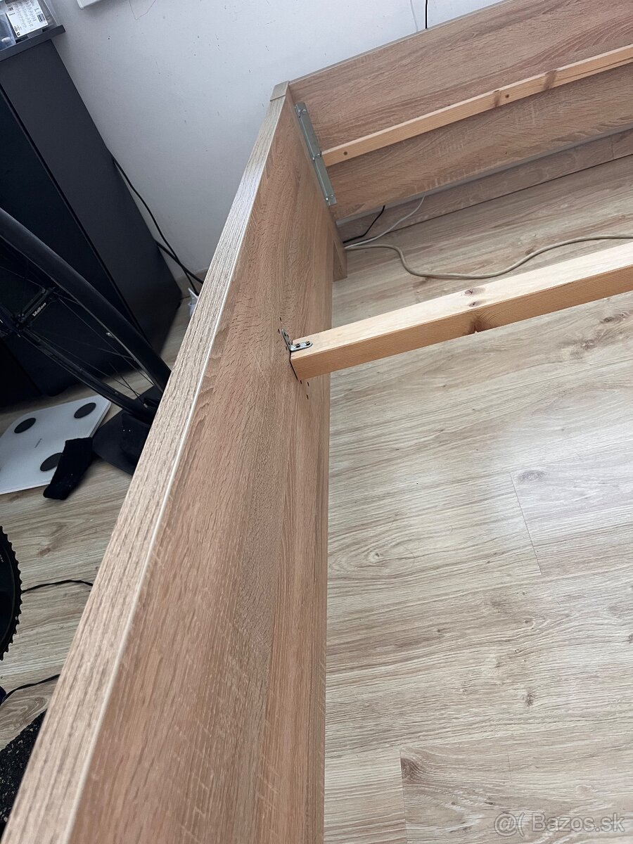 manzelska postel 180x200 masiv - 3