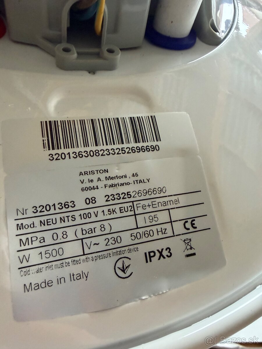 Bojler 95l Ariston Perla - 3