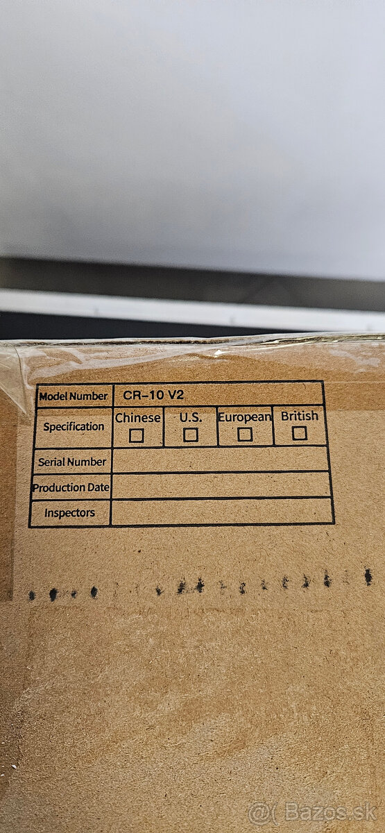 3D Tlačiareň CREALITY CR-10 V2 Nová, Neotevřená - 3