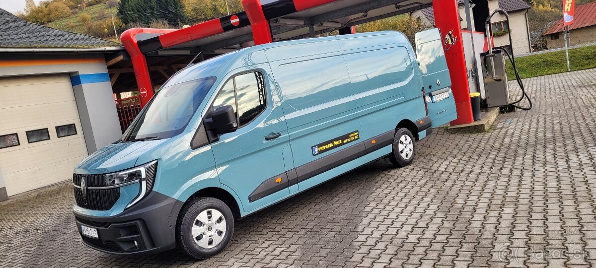 Prenájom dodávky Renault Master - 3