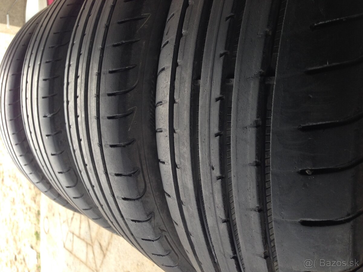 Predám letné Pneu 225/45r18 5mm - 3