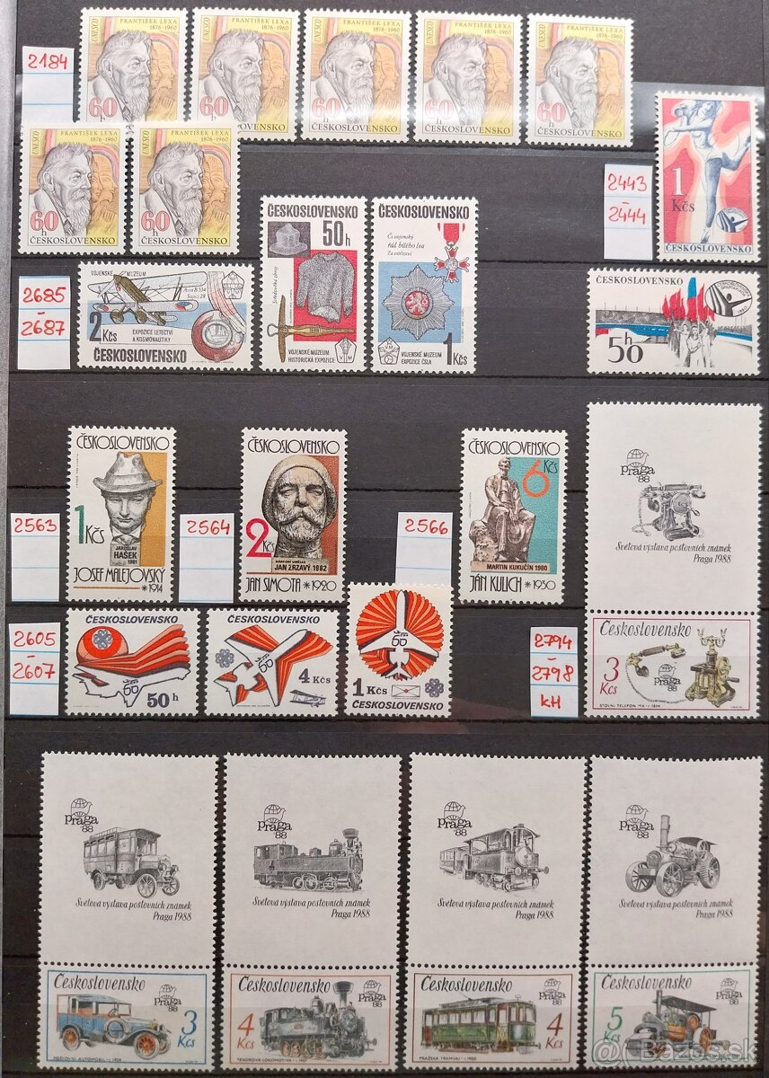 Známky ČESKOSLOVENSKO – 4 - 3