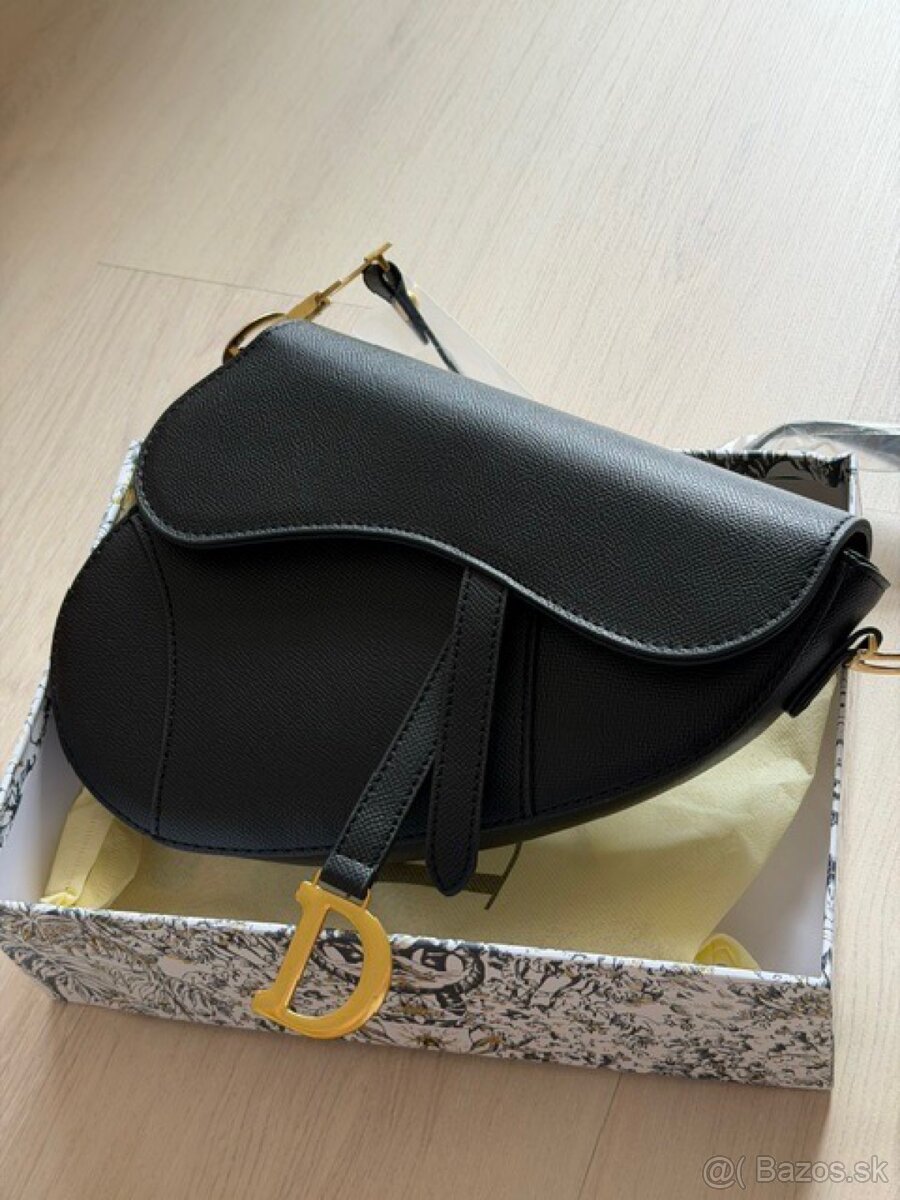 Dior saddlebag čierna kabelka - 3