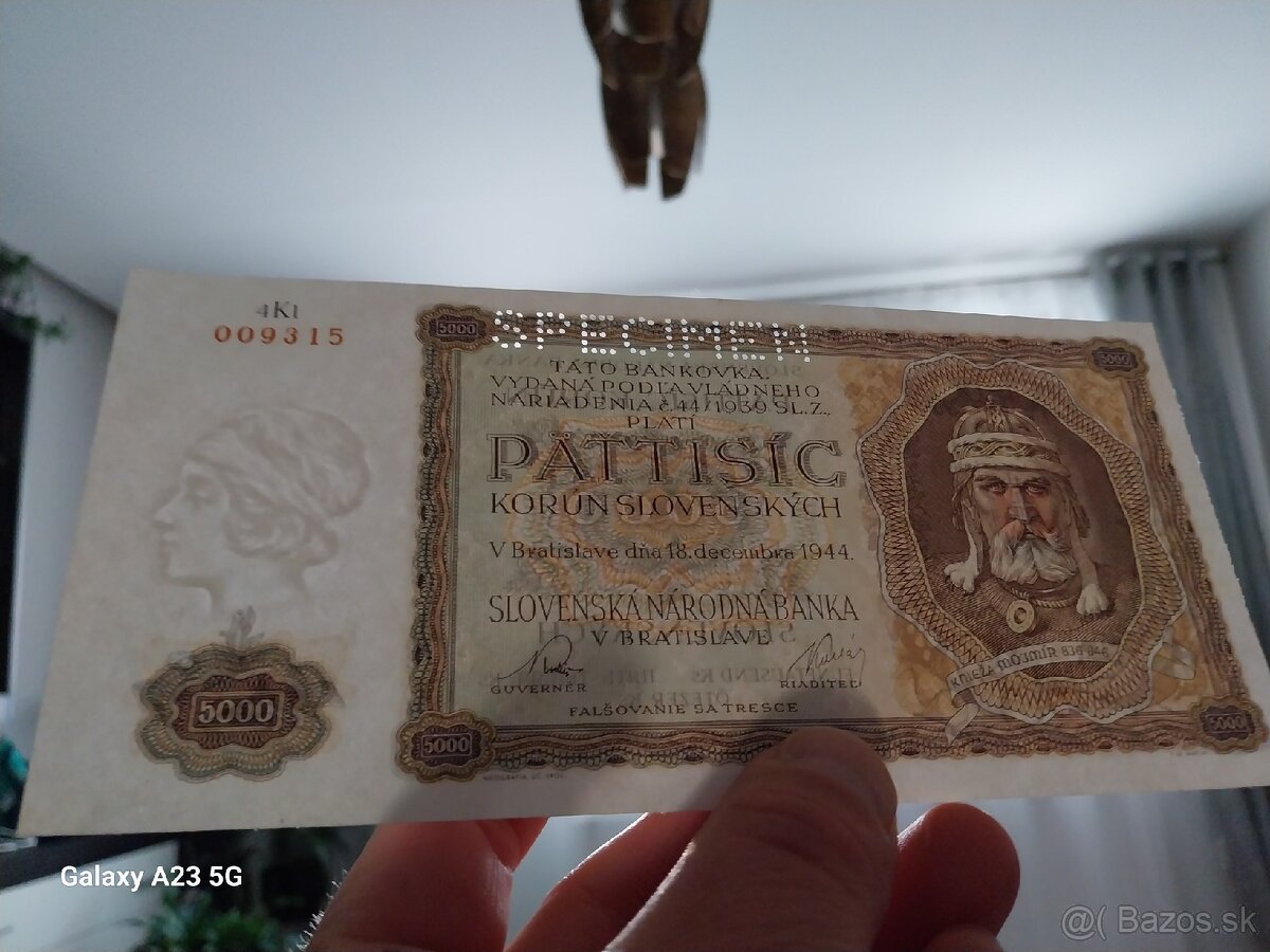 5000 korún slovenskych - 3