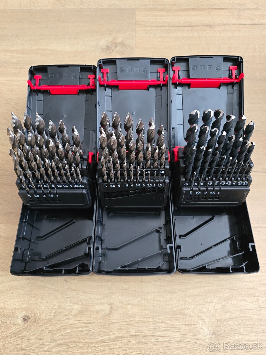 Wurth sadá vrtákov a sadá zahlbnikov nové - 3