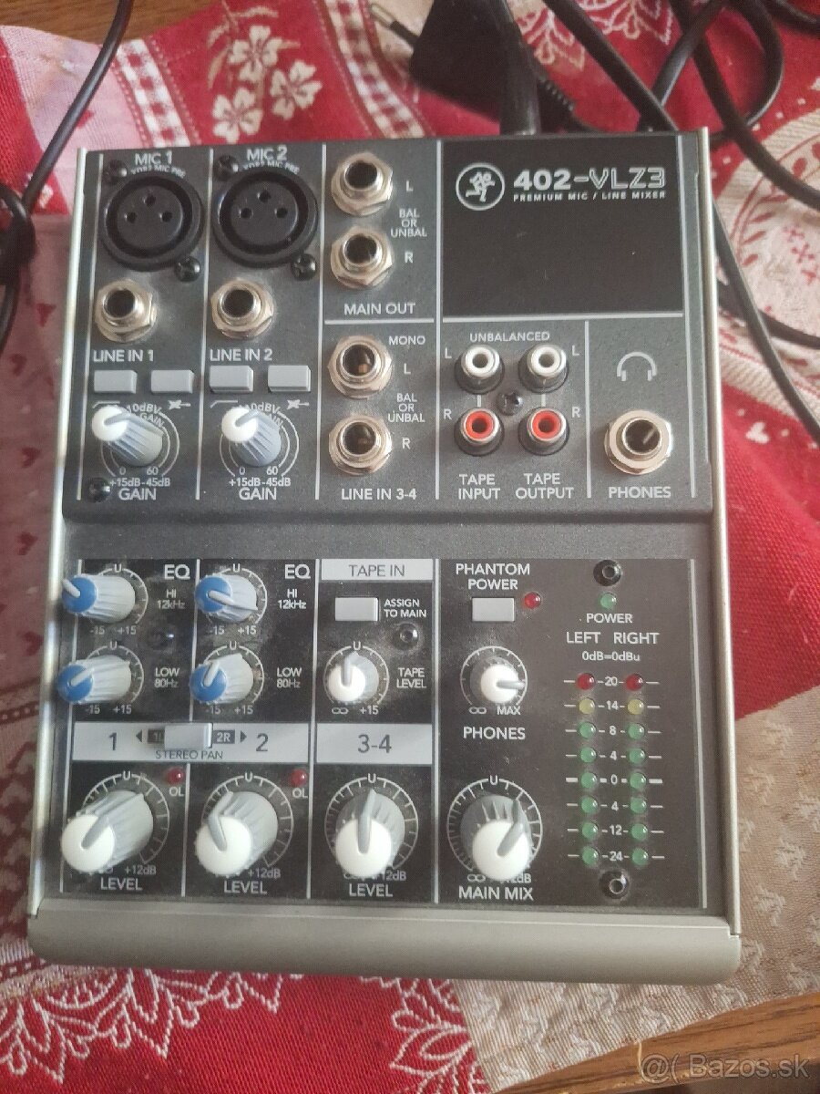 Predam mixážny pult Mackie 402-VLZ3
- 3