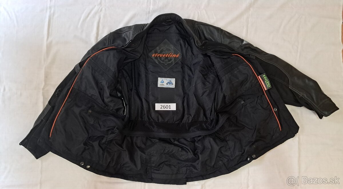 Moto bunda kombinácia textil-koža - 3