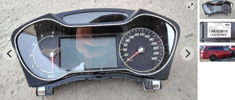 FORD MONDEO MK4 2009 predám PIATE DVERE KOMBI, NÁRAZNÍK, - 3