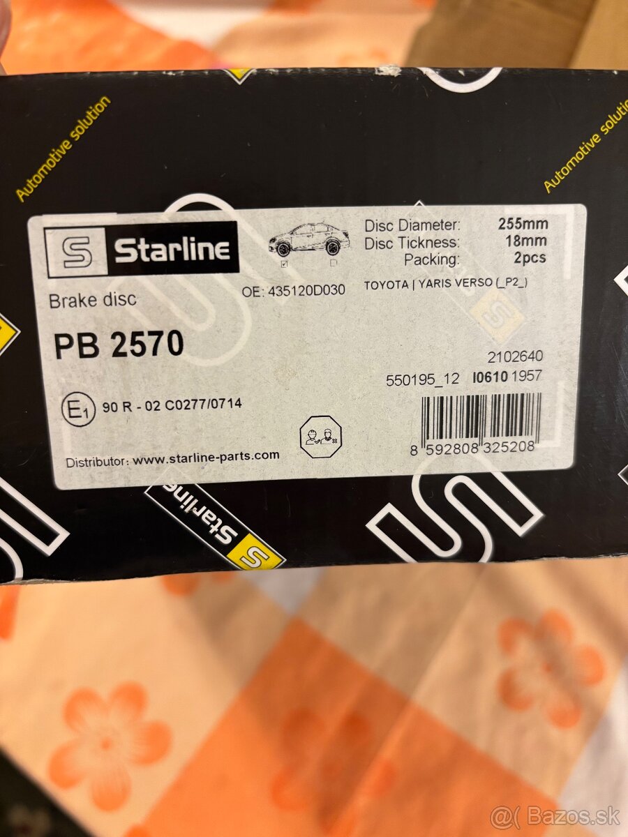 Brzdy Toyota Yaris - 3