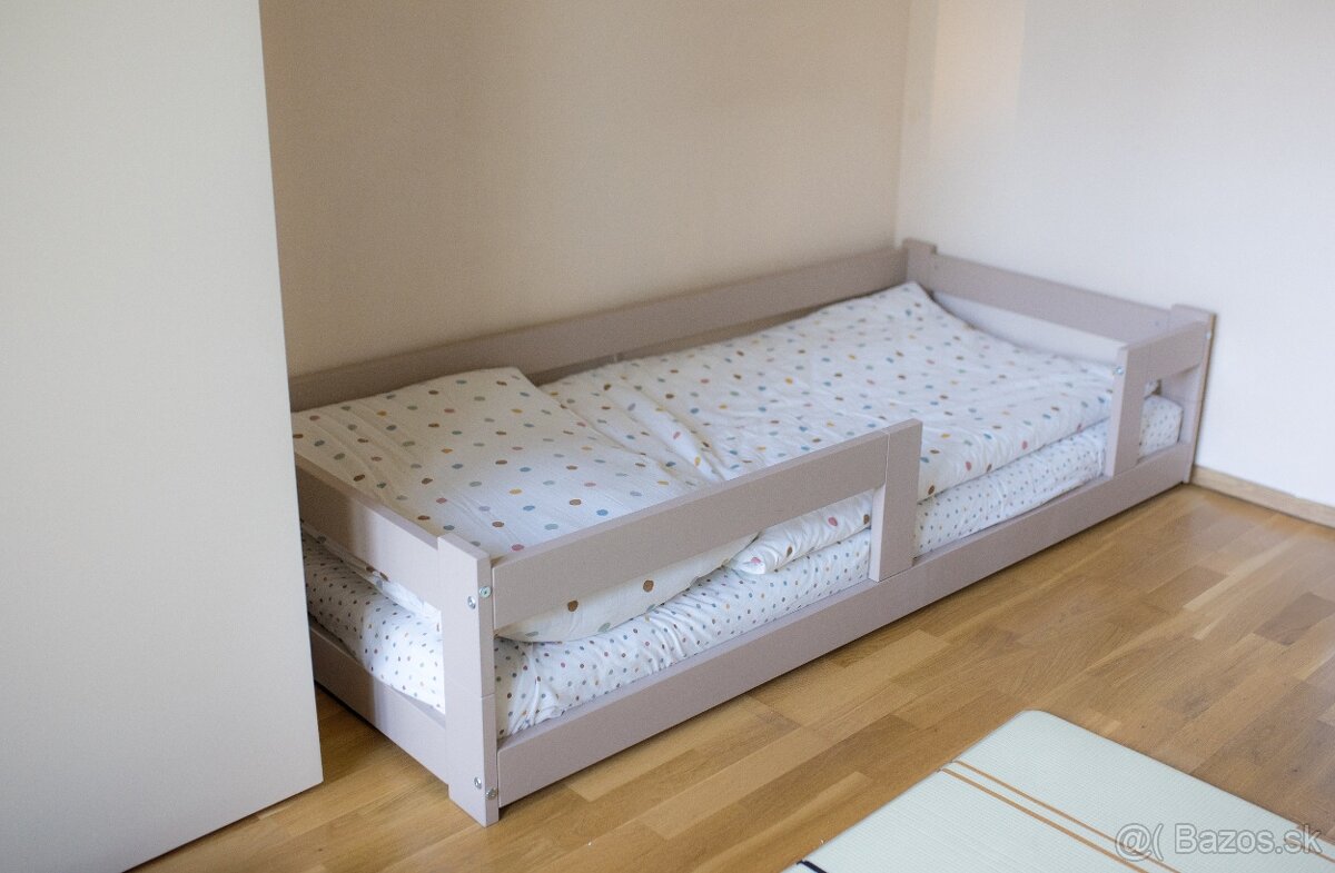 Nová detská postel Benlemi s dvoma zábranami - 3