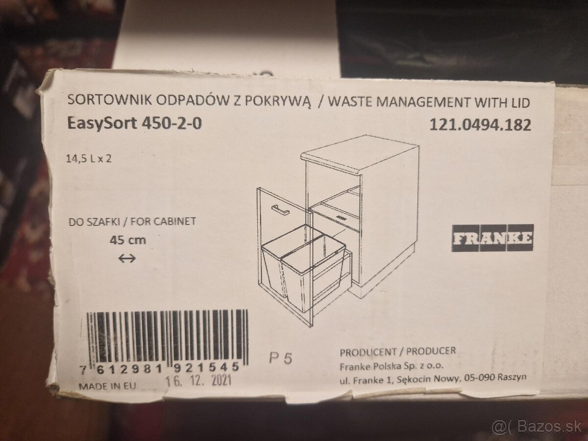 Sorter FRANKE 121.0494.182 - 3
