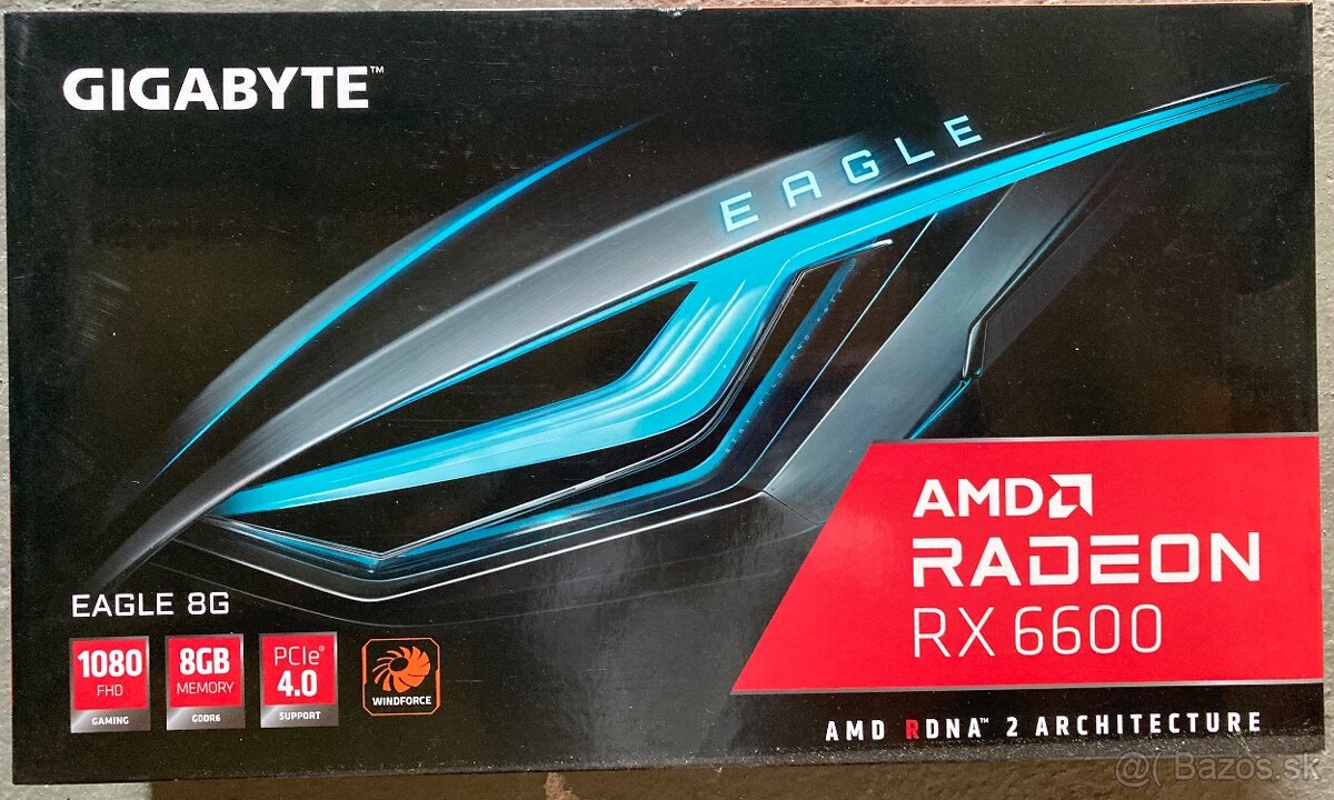 Gigabyte Eagle AMD RX 6600 - 3