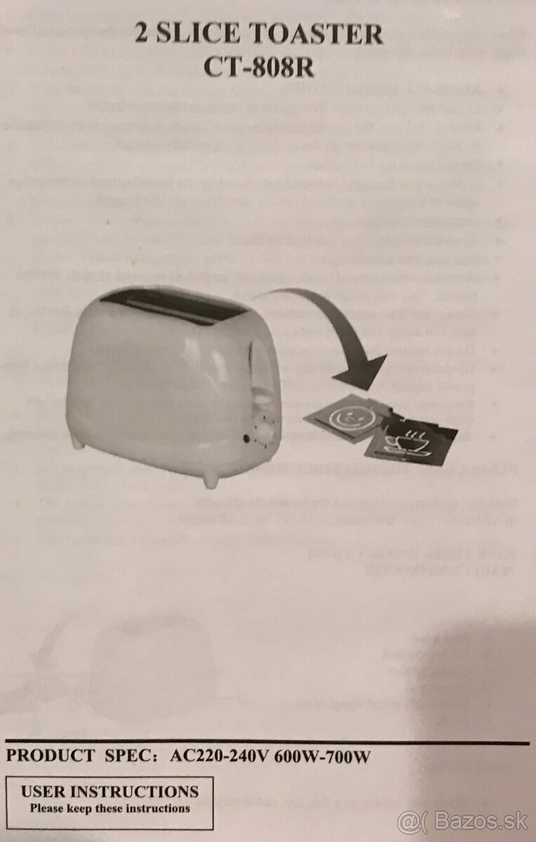 Hriankovač CT-808R - 3