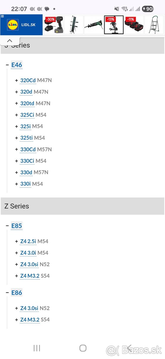 Drziak prevodovky bmw e46 e85 e86 - 3