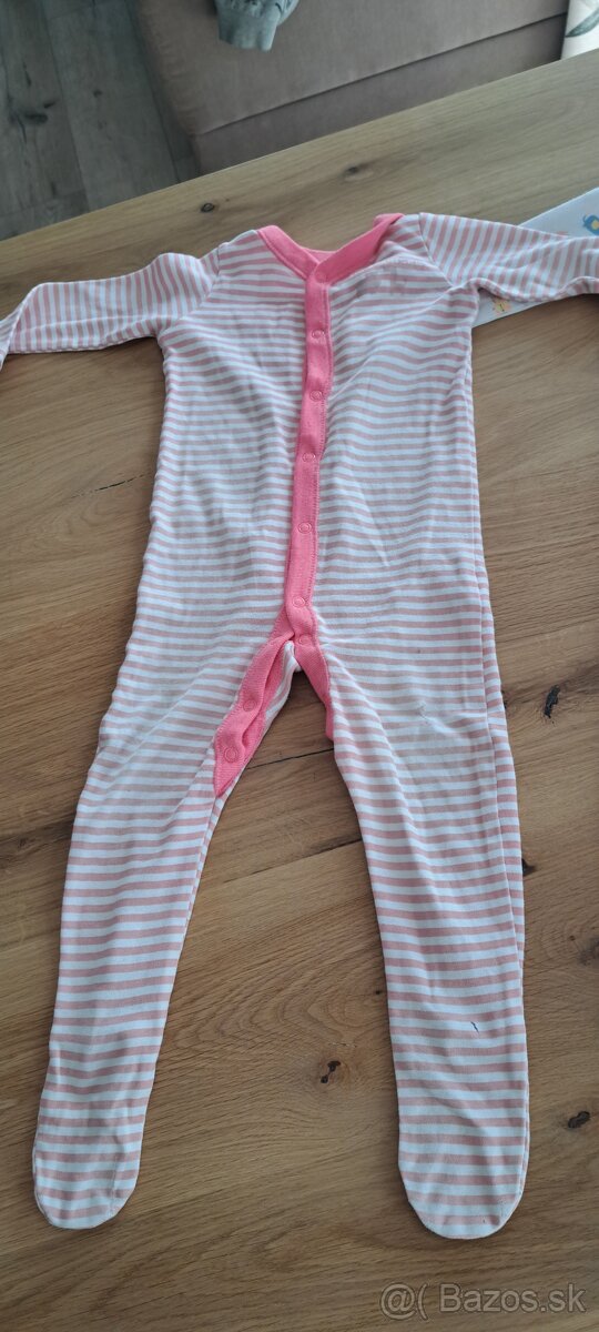 Dievčenské pyžamká 6ks vel. 80 - 3