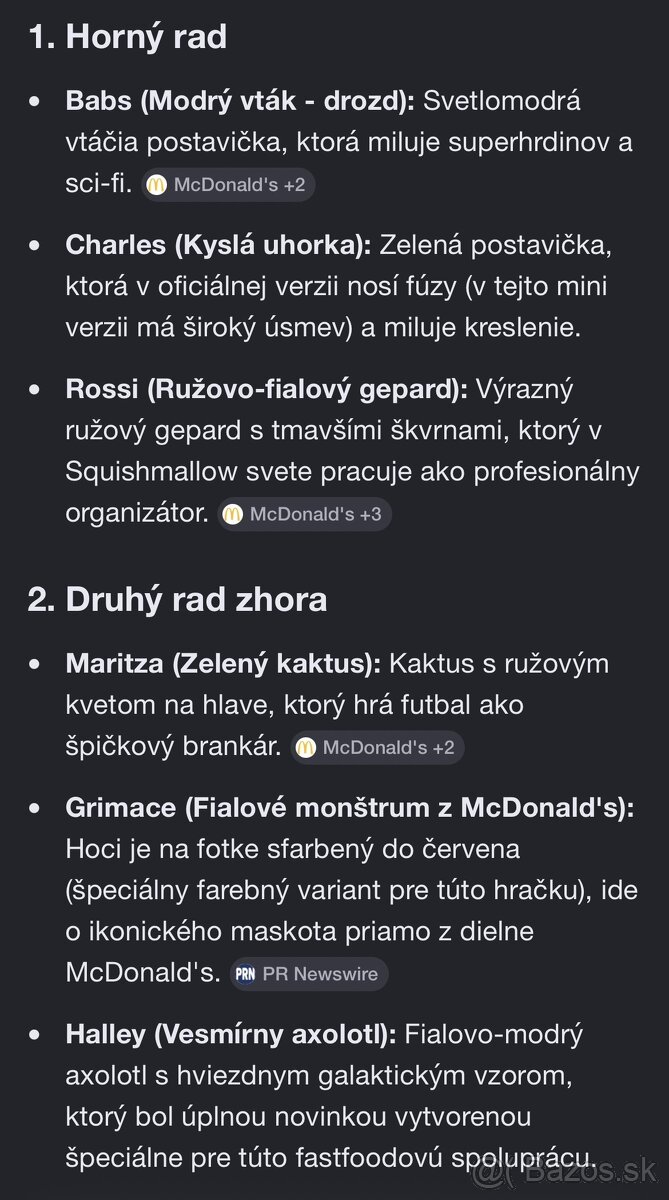 SQUISHMALLOWS z McDONALD'S 100 %-ný stav - 3