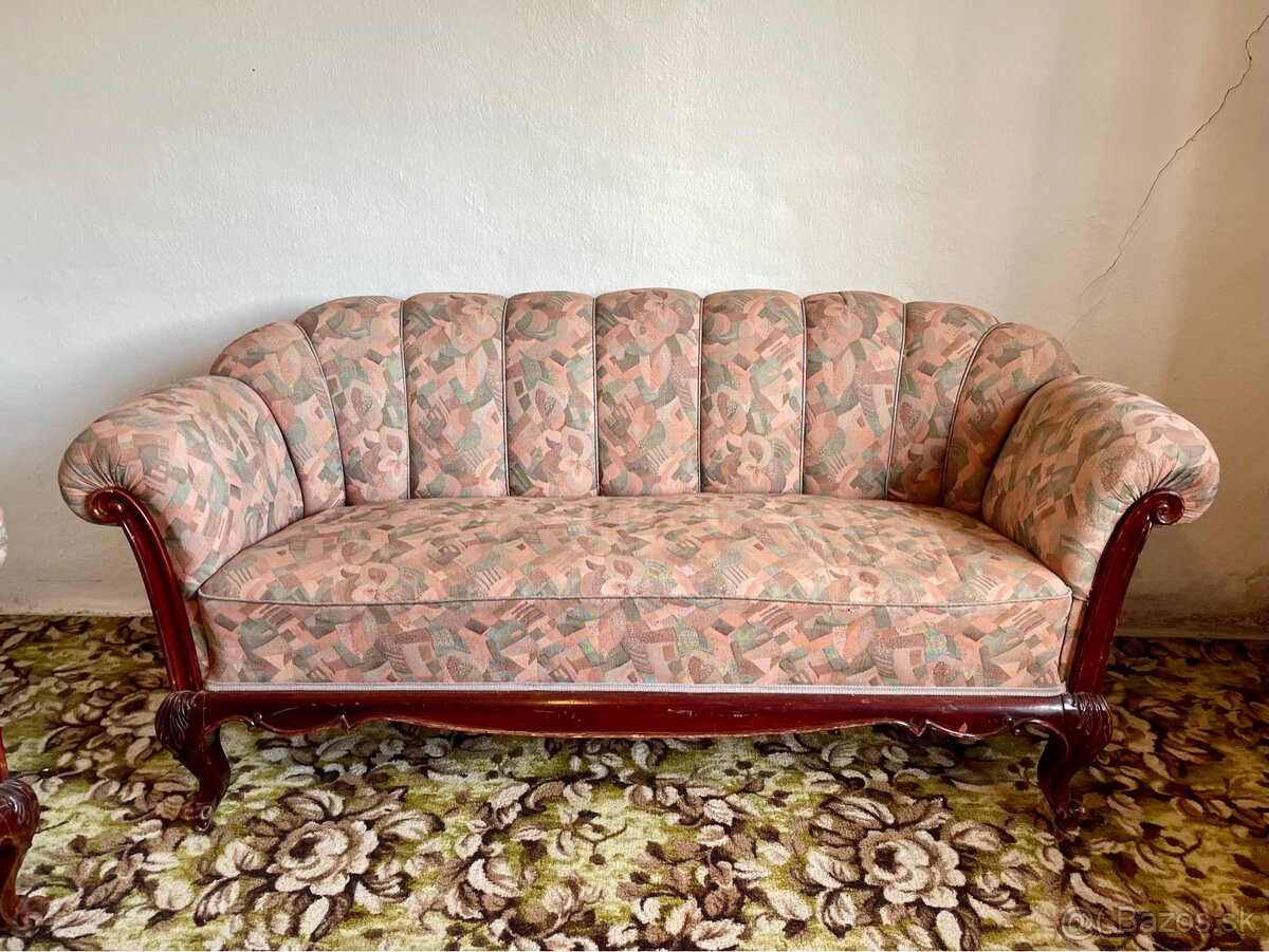 Starožitná sedacia súprava - 3