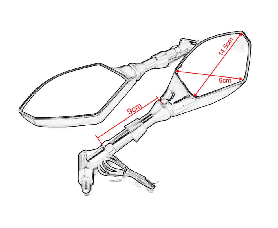 UNI zrkadlá so smerovkami - 3