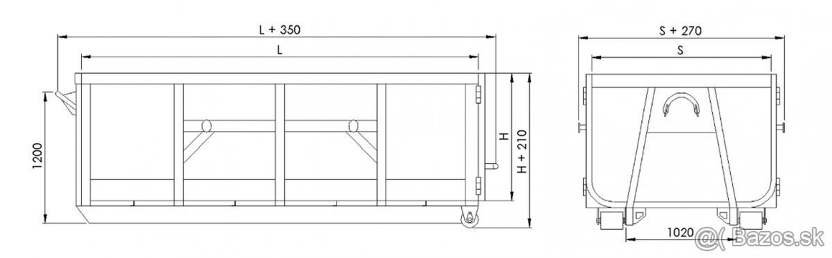 Man mercedes atego iveco volvo daf kontajner - 3