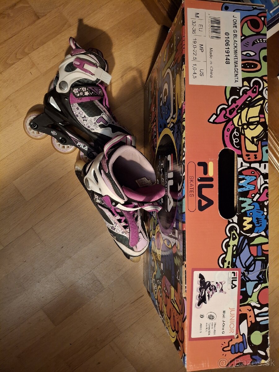 Detske kolieskove korcule vel 32-36, inline - 3