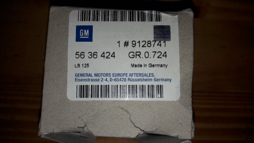 Vratná/vodiaca kladka rozvodového remeňa Opel - 3