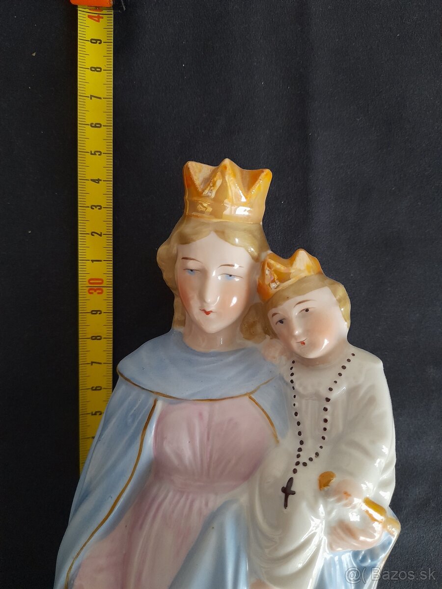 Porcelánová sväté soška - 3