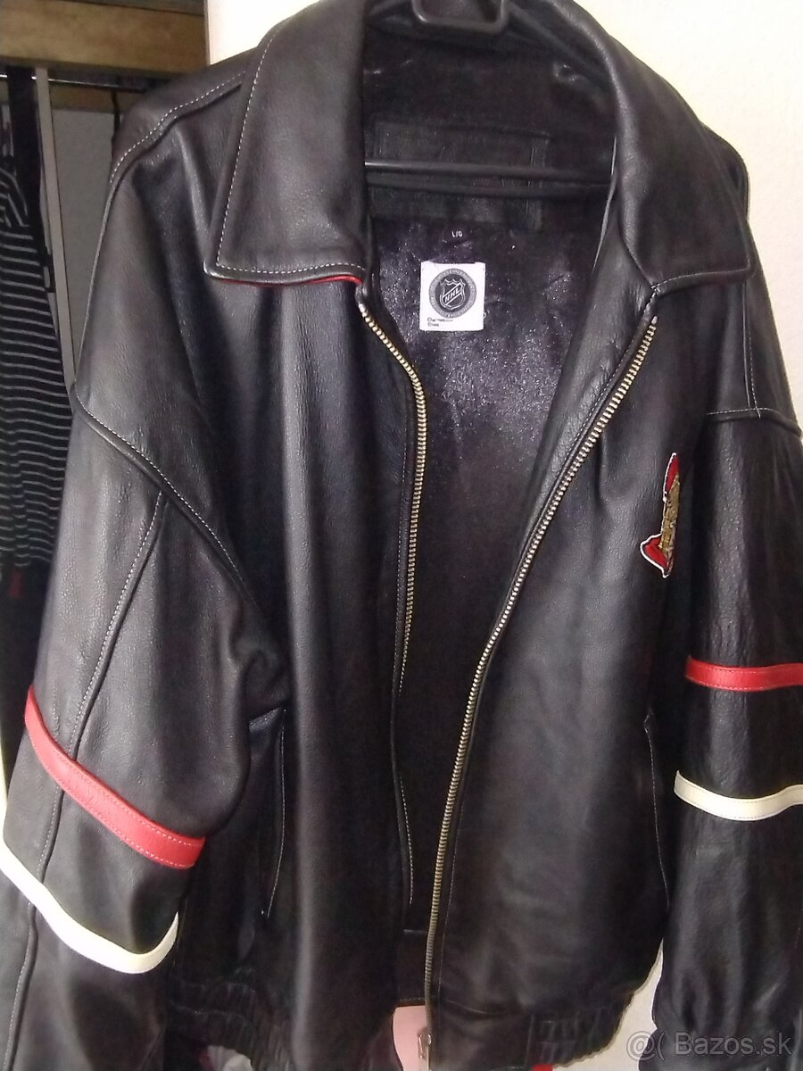 Kožená bunda NHL originál - 3