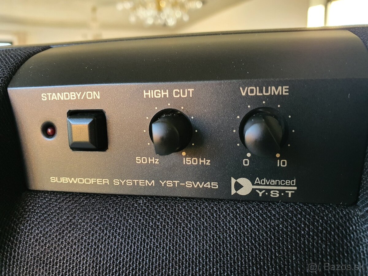 Predám subwoofer Yamaha YST-SW45 - 3
